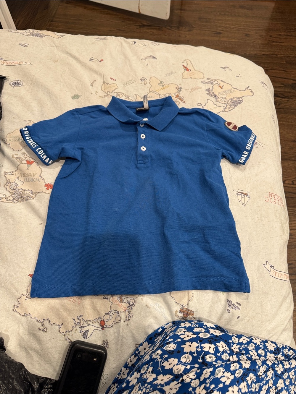 COLMAR Royal Blue Kids Polo Shirt